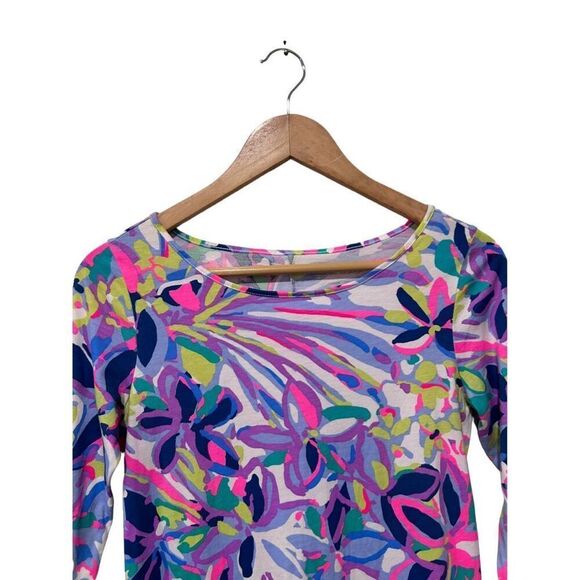 Lilly Pulitzer Marlowe Havin A Blast Floral Shiftt Dress Multicolor Size XS - Picture 7 of 13